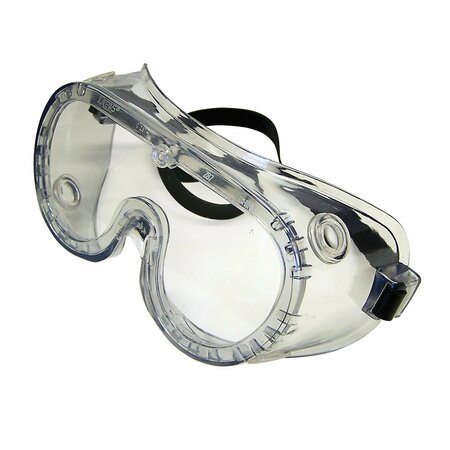 MCR SAFETY Glasses, 22 Series Ventless, Clear UV-AF Lens, 36PK 2237R